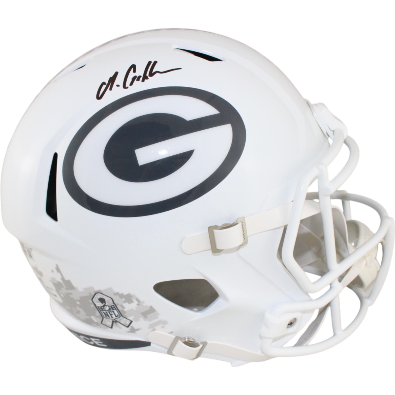 Matthew Golden Signed Green Bay Packers F/S 24 STS Helmet Beckett Witness 51685 1 Matthew Golden Signed Green Bay Packers F/S 24 STS Helmet Beckett Witness 51685