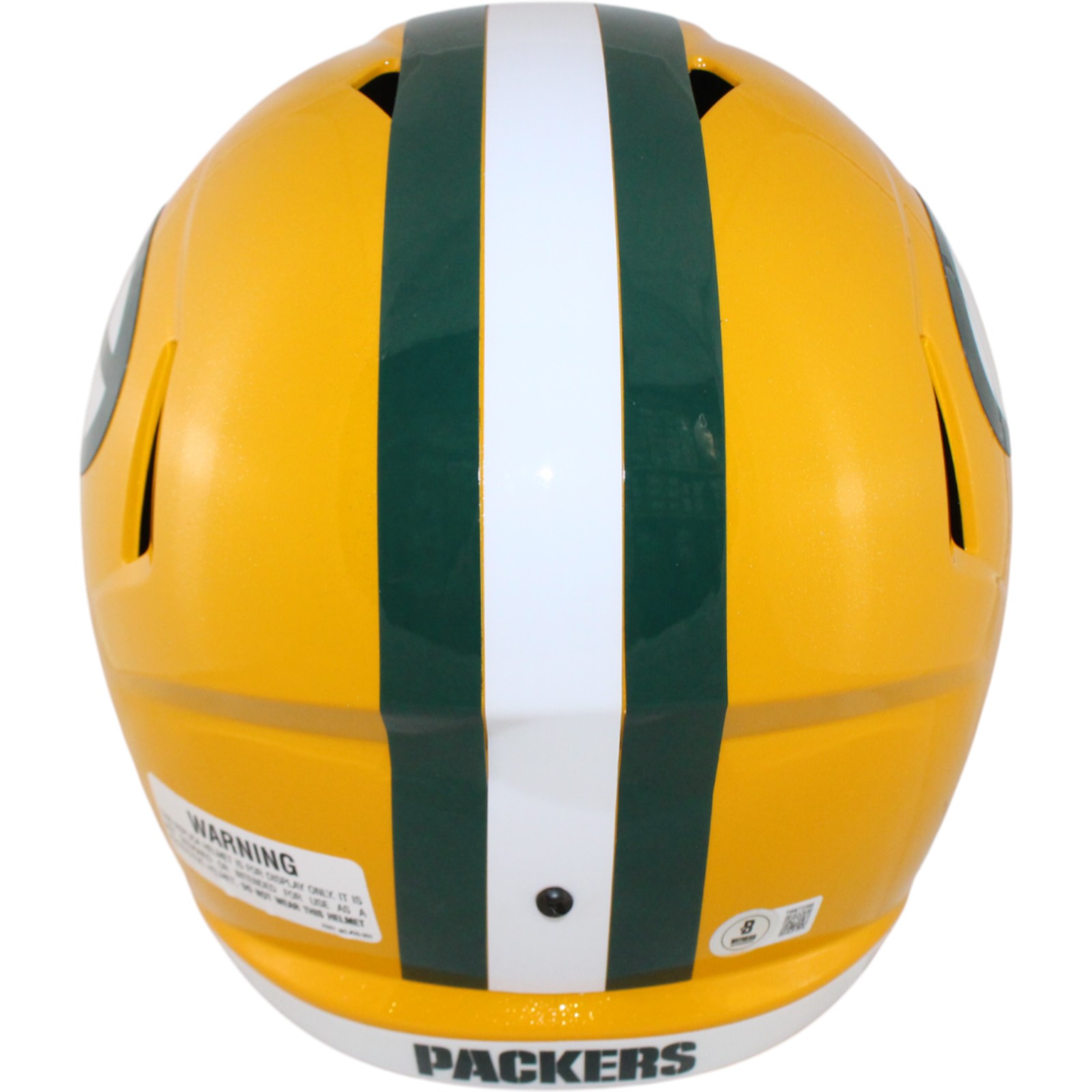 Matthew Golden Autographed Green Bay Packers F/S Helmet Beckett Witness 51624 3 Matthew Golden Autographed Green Bay Packers F/S Helmet Beckett Witness 51624