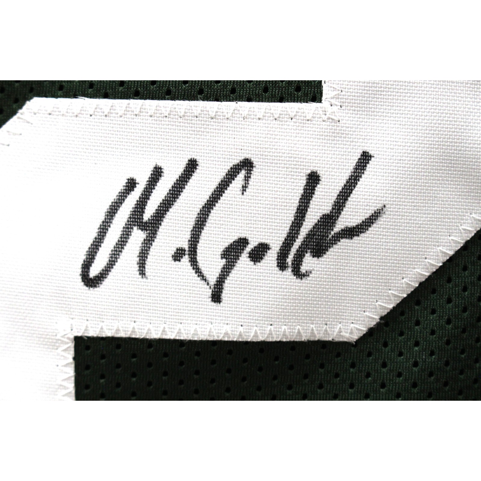 Matthew Golden Autographed/Signed Pro Style Green XL Jersey Beckett W 51845