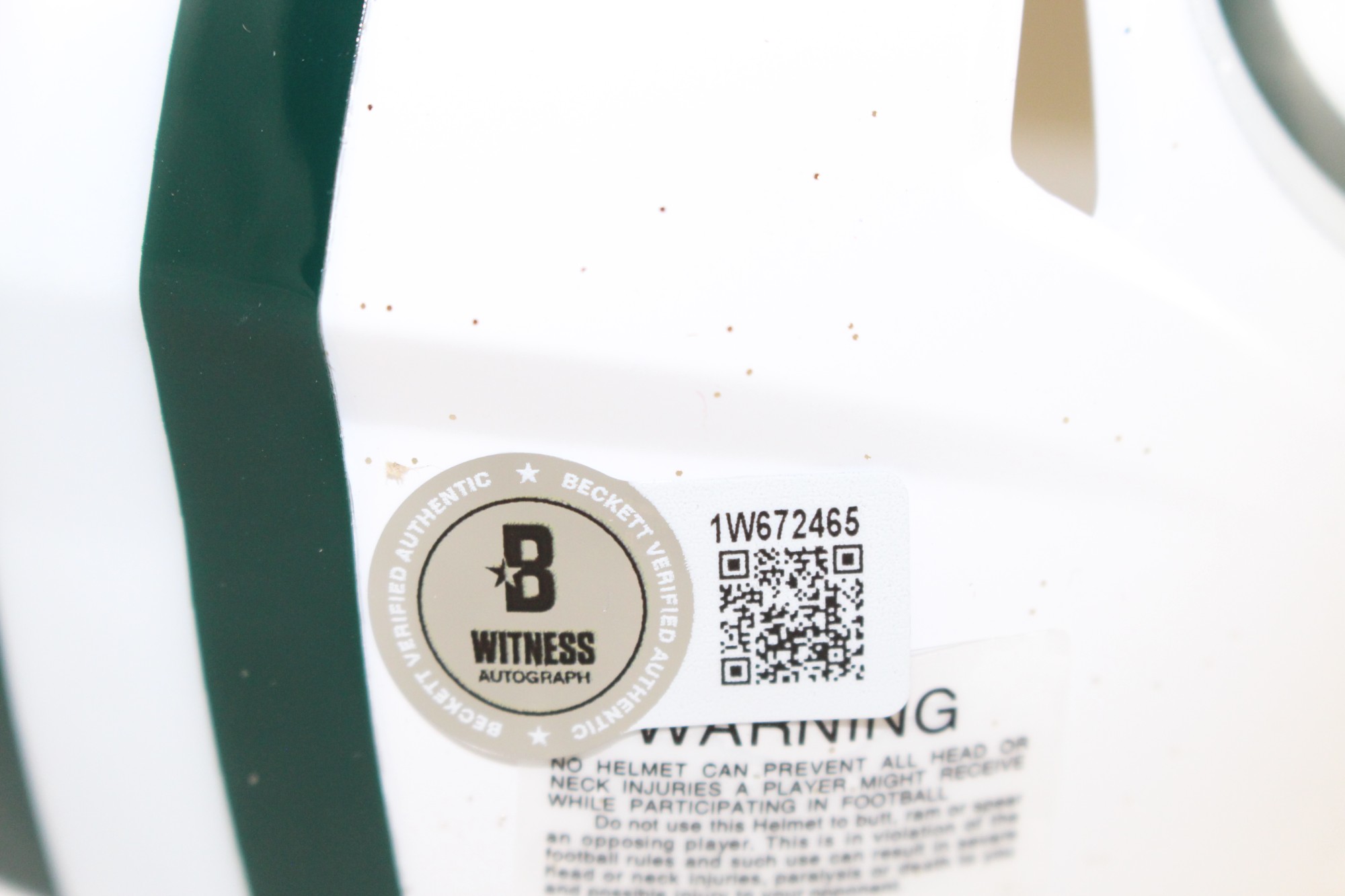 Matthew Golden Autographed Green Bay Packers 24 Alt Mini Helmet Beckett 51646 4 Matthew Golden Autographed Green Bay Packers 24 Alt Mini Helmet Beckett 51646