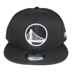 Golden State Warriors New Era Black 9Fifty Adjustable Snapback Hat 50999