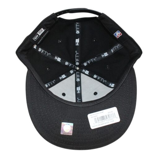 Golden State Warriors New Era Black 9Fifty Adjustable Snapback Hat 50999