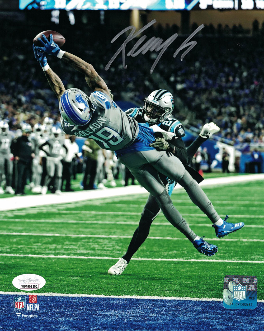 Kenny Golladay Autographed/Signed Detroit Lions 8x10 Photo JSA 28014 PF