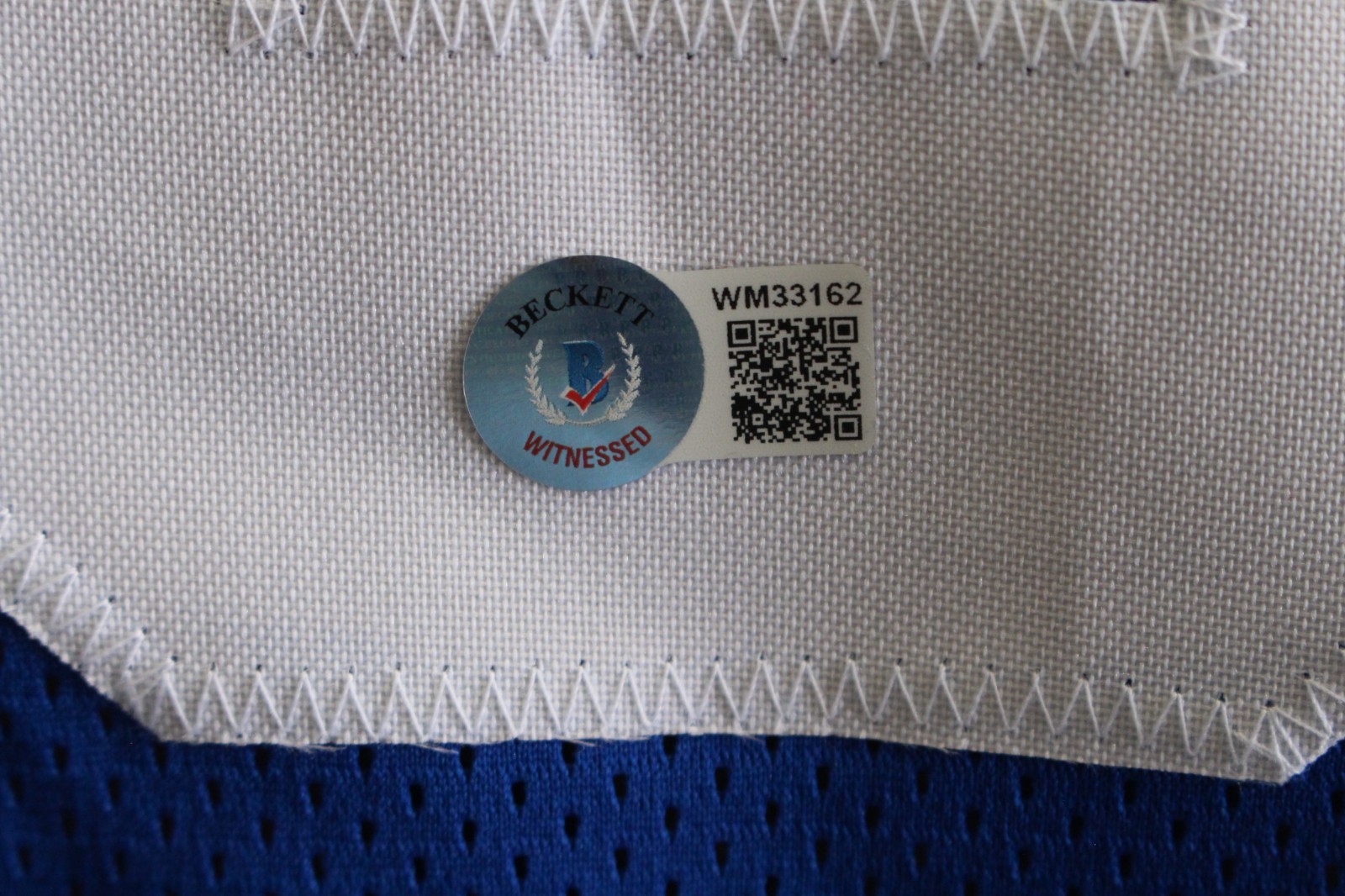 Kenny Golladay Autographed/Signed Pro Style Size XL Blue Jersey Beckett 59457 3 Kenny Golladay Autographed/Signed Pro Style Size XL Blue Jersey Beckett 59457