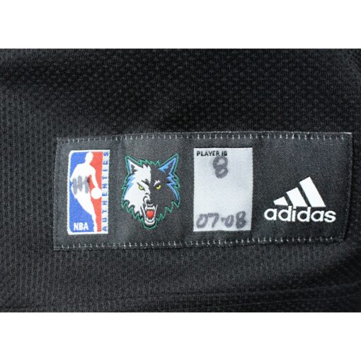 Ryan Gomes Signed Game Used Dallas Mavericks Adidas 3XLT Black Warmup BAS 48662