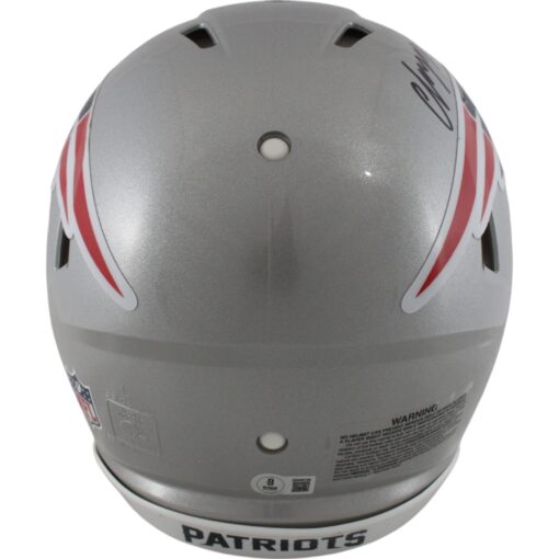 Christian Gonzalez Autographed New England Patriots Pro Helmet Beckett 49137