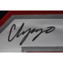 Christian Gonzalez Autographed Pro Style Size XL Blue Jersey Beckett 50946