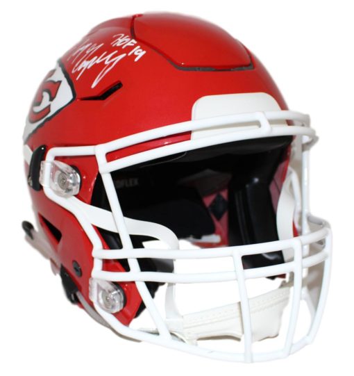 Tony Gonzalez Autographed Kansas City Chiefs SpeedFlex Helmet HOF BAS 20624