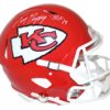 Tony Gonzalez Signed Kansas City Chiefs Authentic Speed Helmet HOF BAS 20731