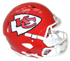 Tony Gonzalez Signed Kansas City Chiefs Authentic Speed Helmet HOF BAS 20731