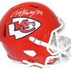 Tony Gonzalez Autographed Kansas City Chiefs Speed Replica Helmet BAS 20613