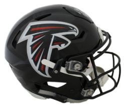 Tony Gonzalez Autographed Atlanta Falcons SpeedFlex Helmet HOF BAS 20659