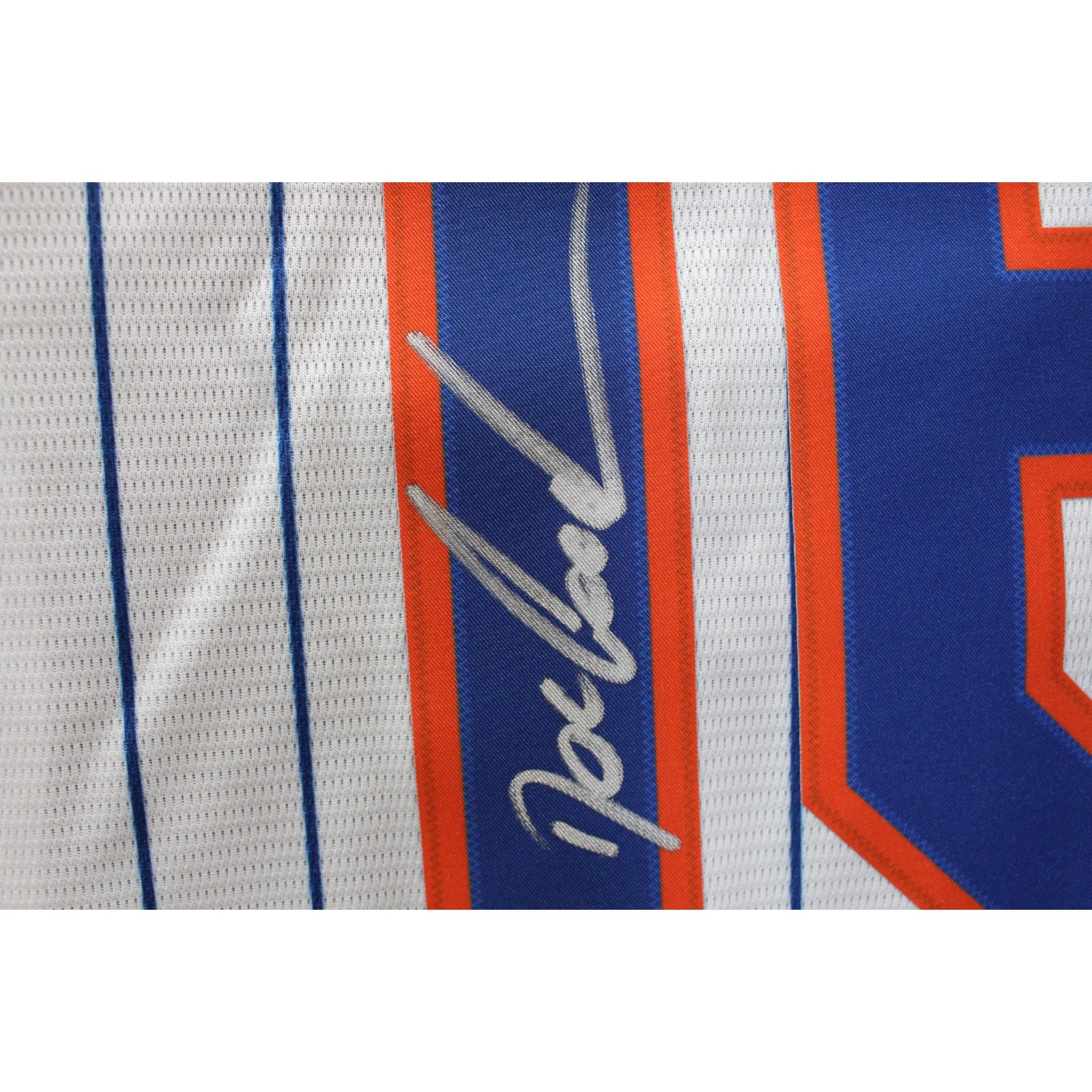 Dwight Gooden Autographed New York Mets White Nike Rep Jersey XL Beckett 50325