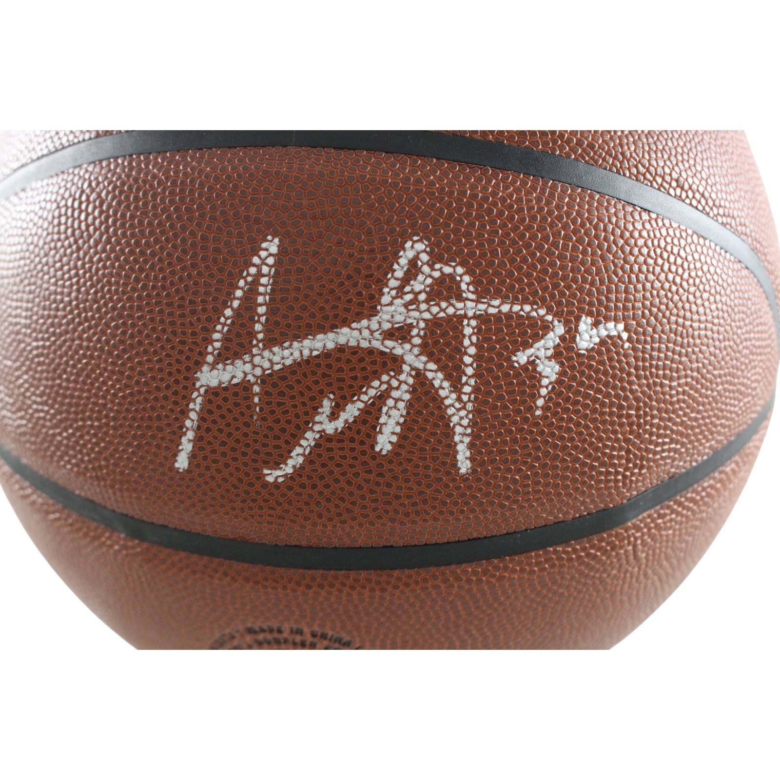 Aaron Gordon Autographed/Signed Denver Nuggets Logo Basketball Beckett Witness 55464