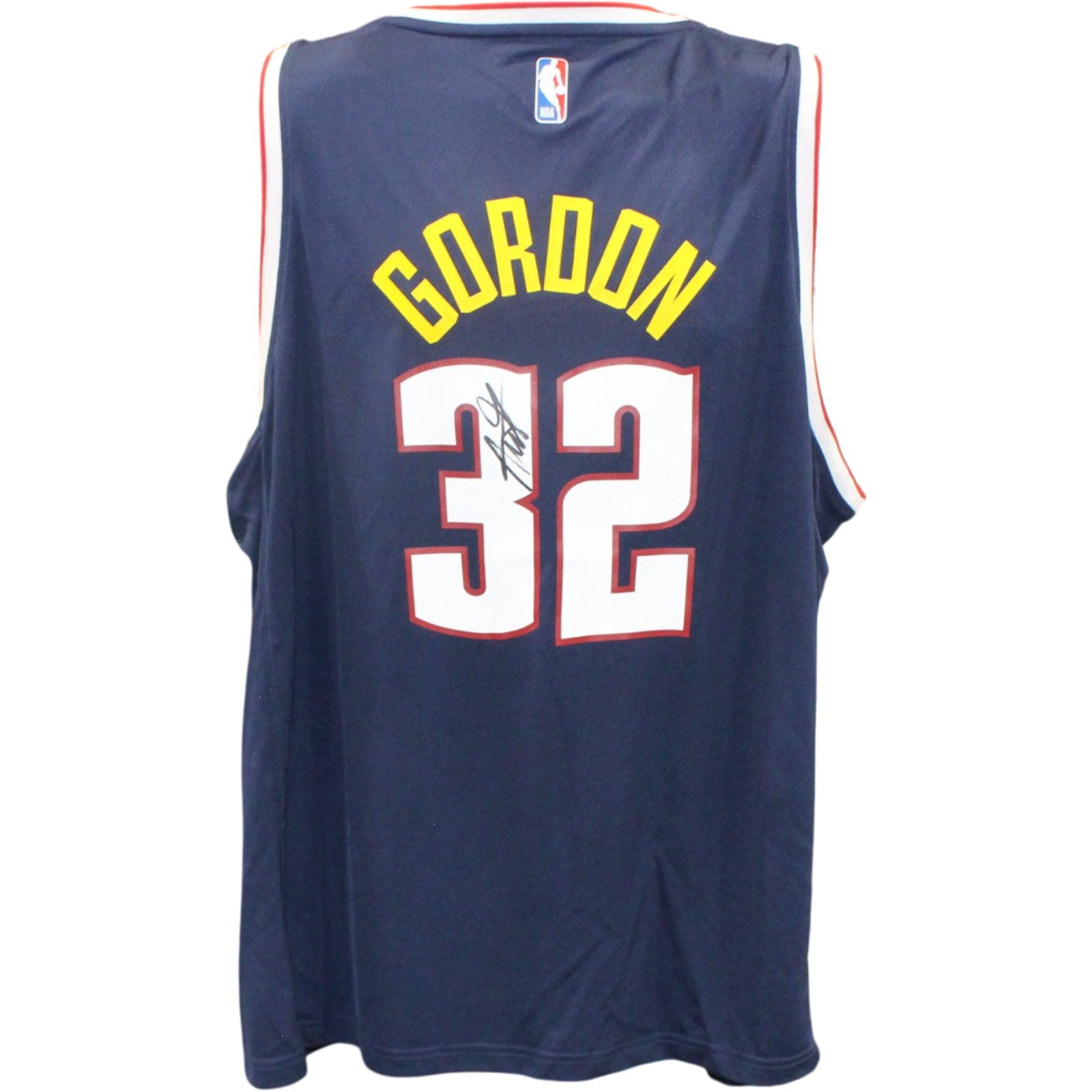 Aaron Gordon Autographed/Signed Denver Nuggets Fast Break Jersey Beckett Witness 55474