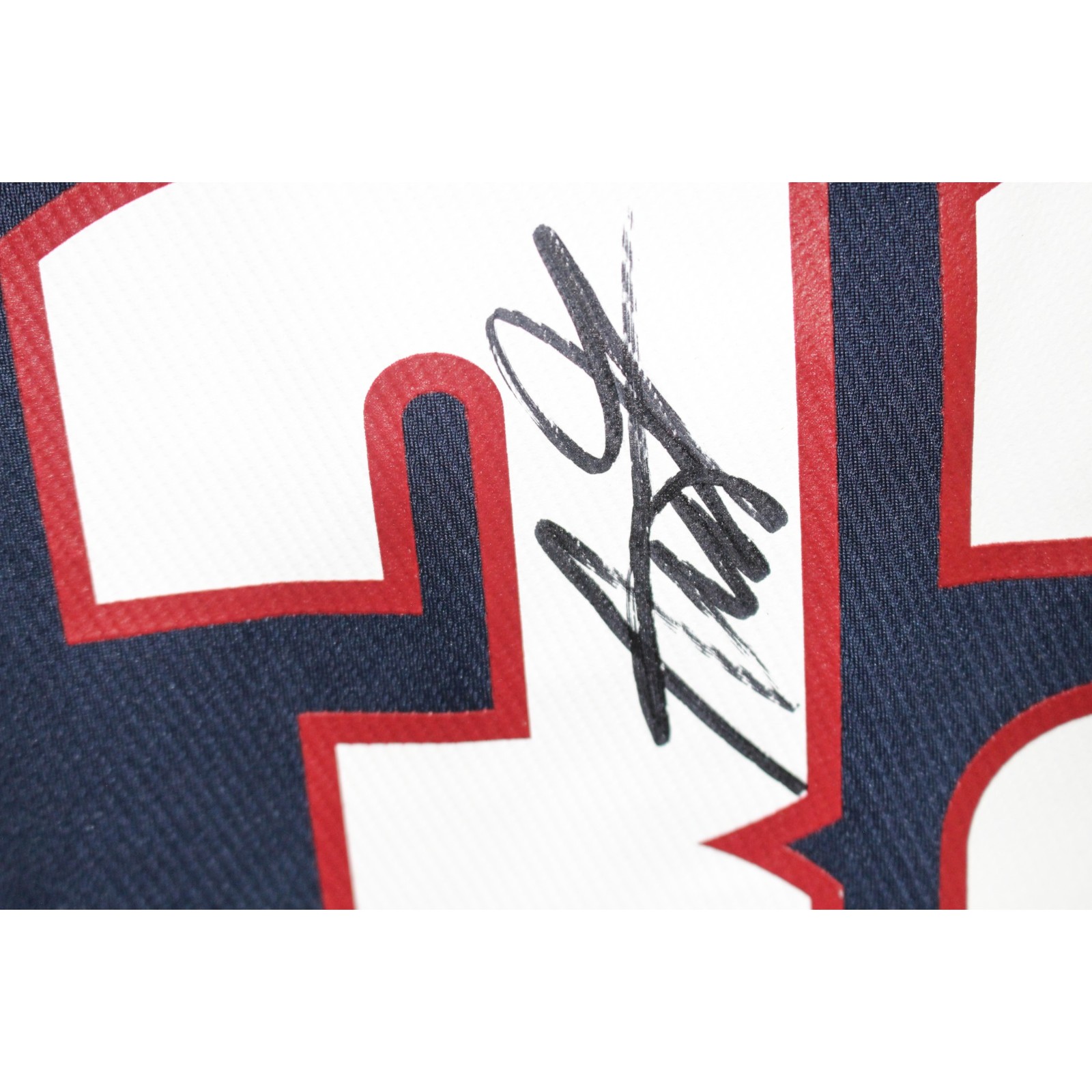 Aaron Gordon Autographed/Signed Denver Nuggets Fast Break Jersey Beckett Witness 55474