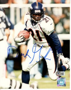 Darrien Gordon Autographed/Signed Denver Broncos 8x10 Photo Beckett 55839