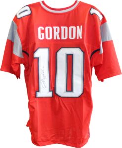 Josh Gordon Autographed/Signed Pro Style Size XL Red Jersey JSA 59375