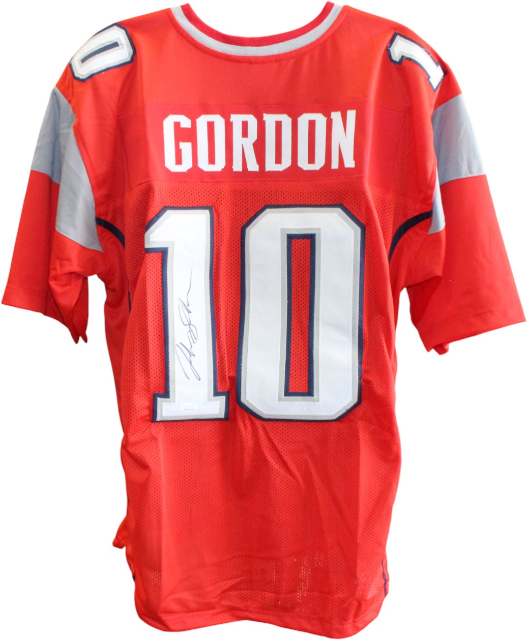 Josh Gordon Autographed/Signed Pro Style Size XL Red Jersey JSA 59375