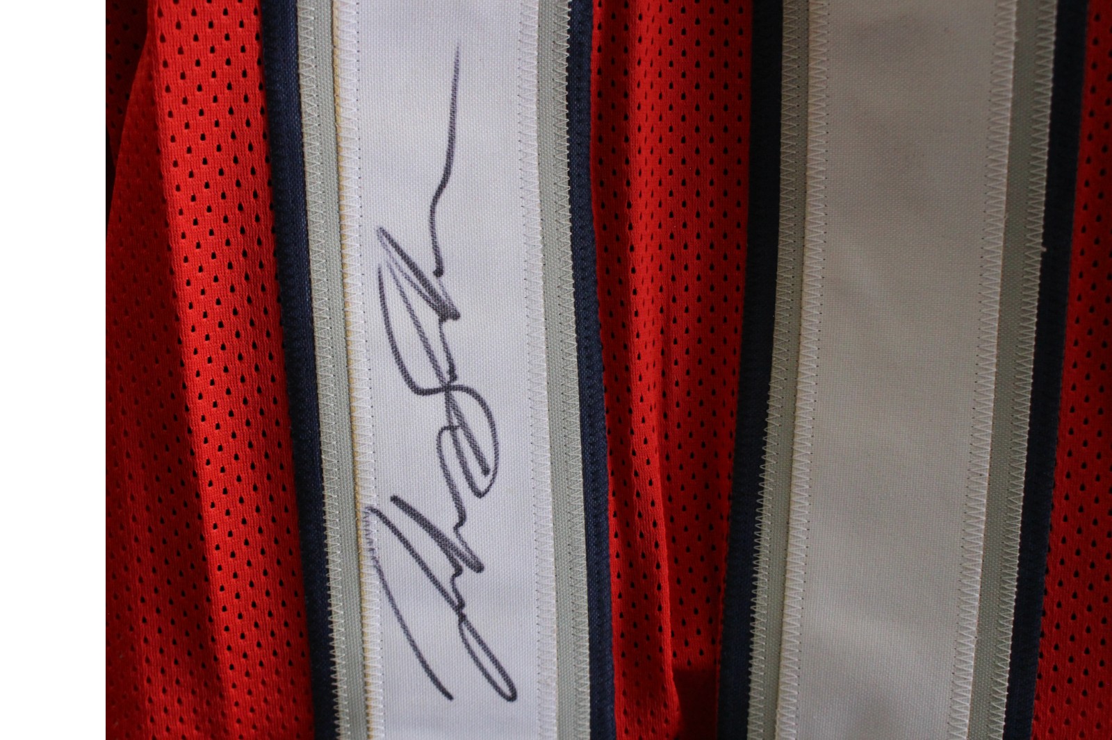 Josh Gordon Autographed/Signed Pro Style Size XL Red Jersey JSA 59375