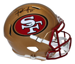 Frank Gore Autographed San Francisco 49ers F/S Speed Helmet Beckett