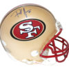Frank Gore Autographed San Francisco 49ers TB Mini Helmet JSA 24563