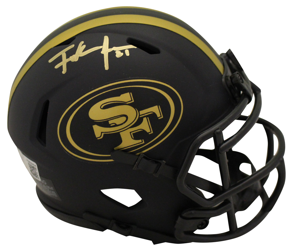 Frank Gore Autographed San Francisco 49ers Eclipse Mini Helmet Beckett