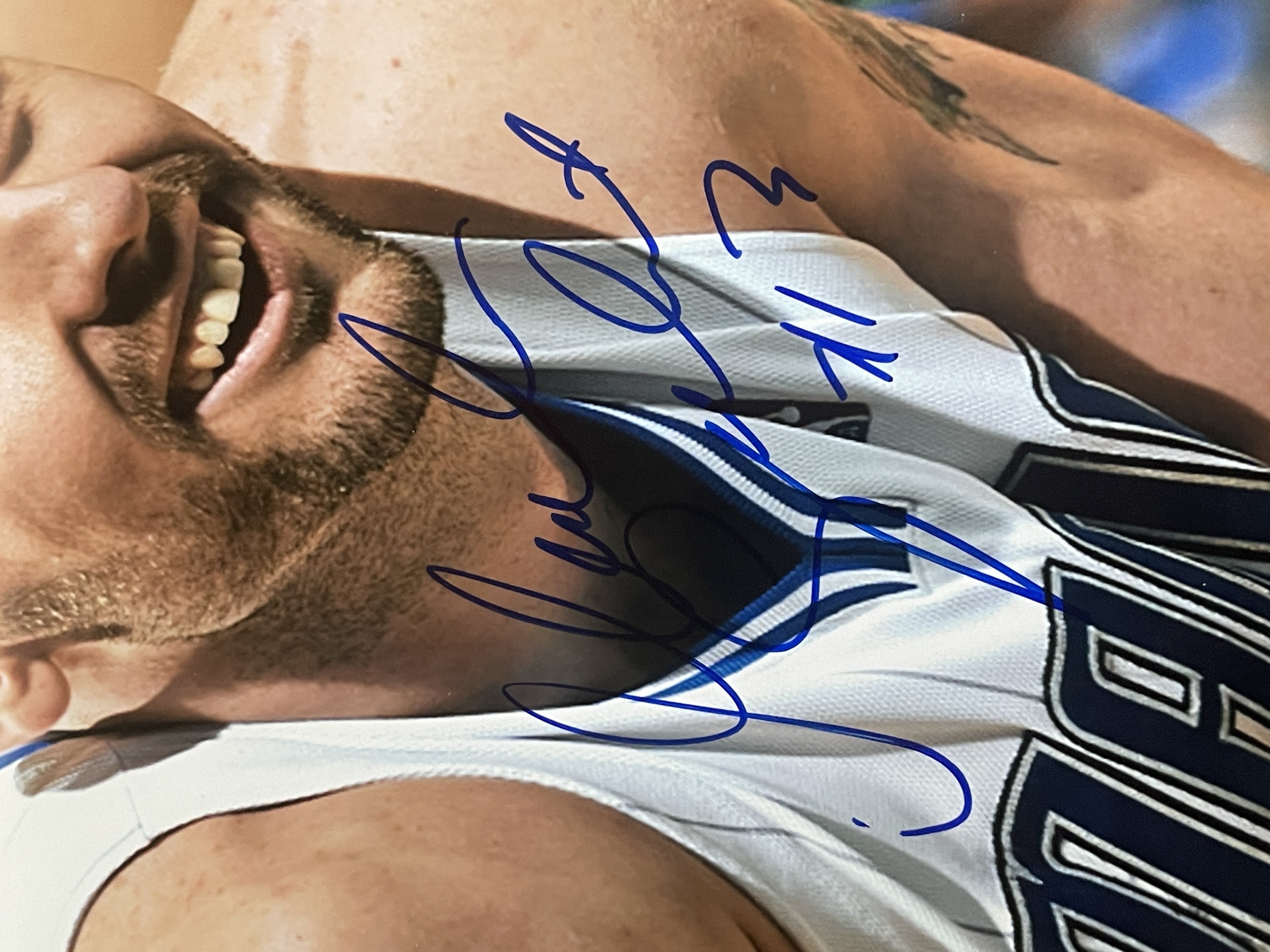Jason Kidd Autographed Dallas Mavericks 8x10 Photo BAS