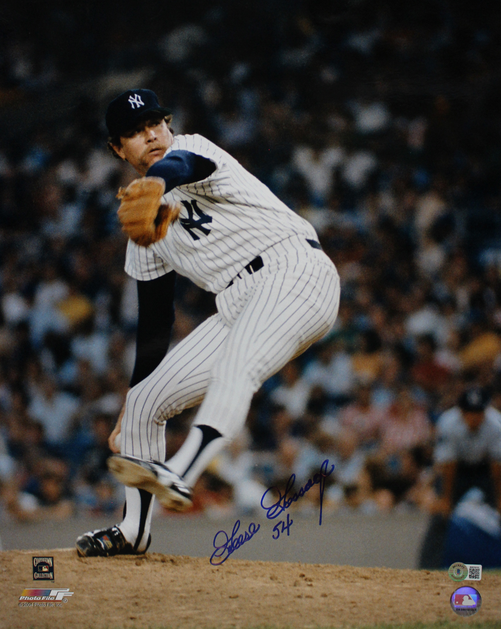 Goose Gossage Autographed New York Yankees 16x20 Photo Beckett BAS