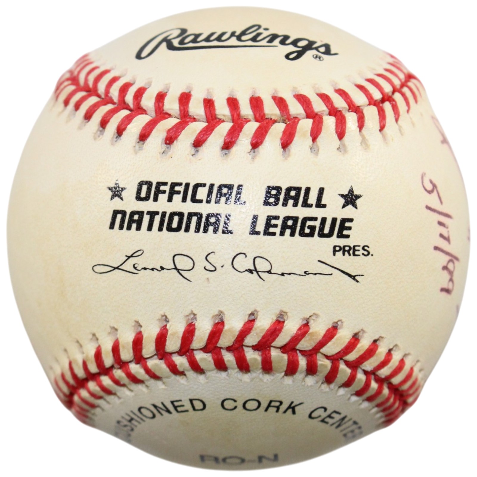 Goose Gossage Signed New York Yankees National League Baseball Personal 55946