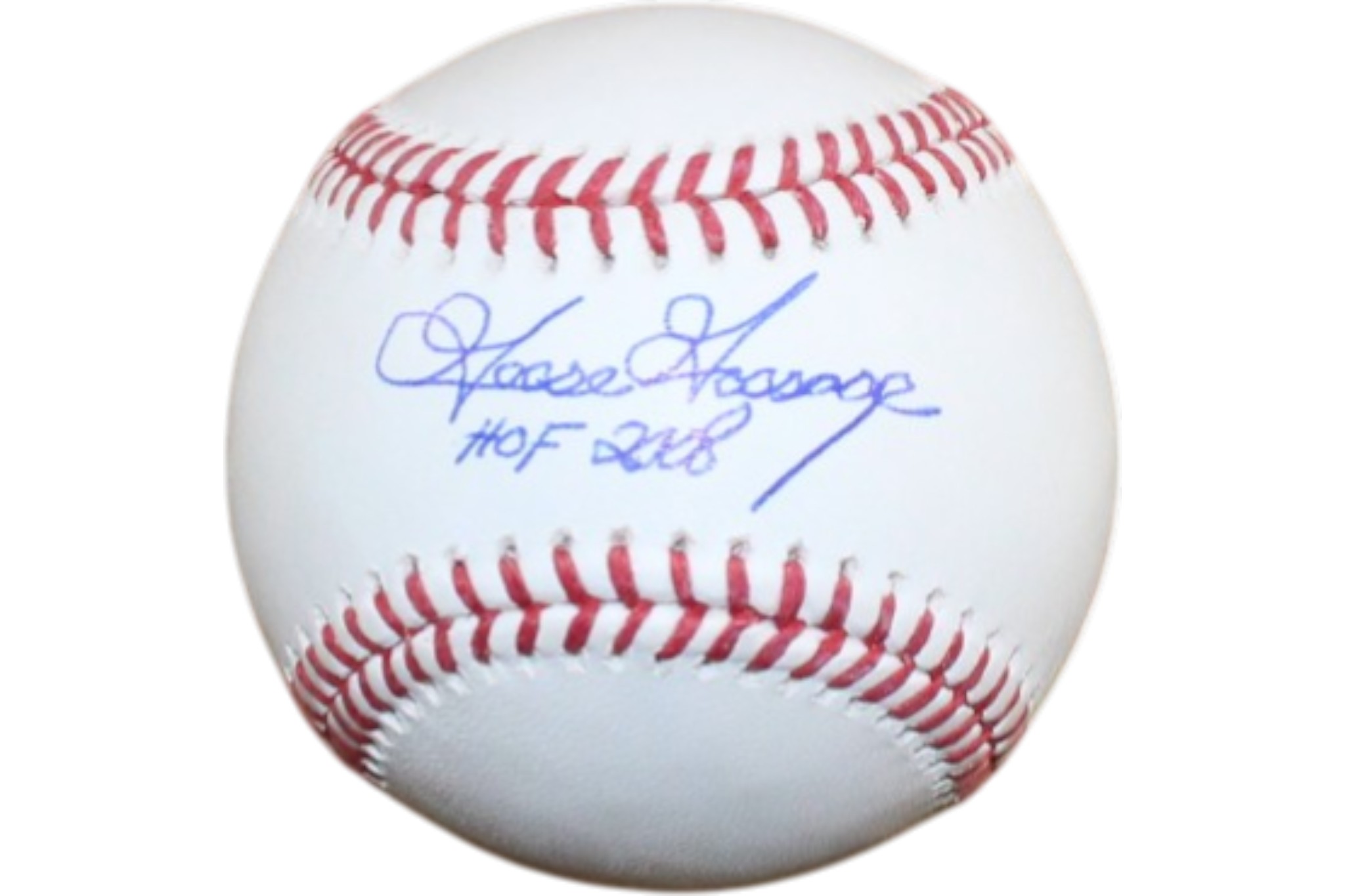 Goose Gossage Autographed New York Yankees OML Baseball HOF Beckett WIT 55363
