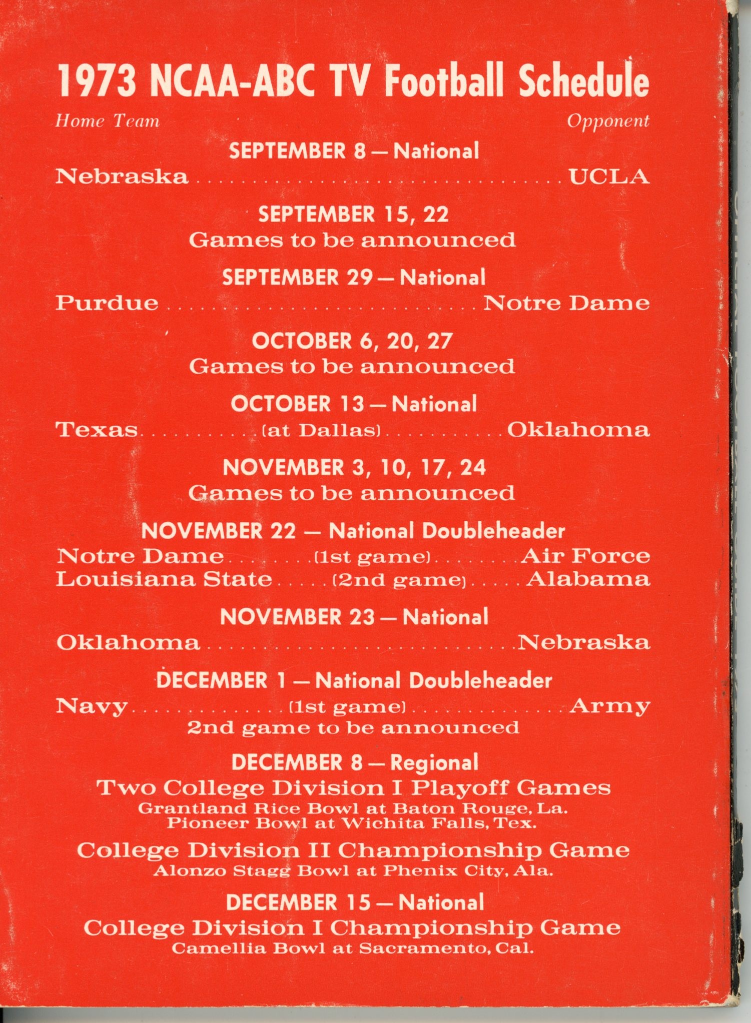 Randy Gradishar Autographed Ohio State Buckeyes 1973 CFB Guide Beckett 56220 2 Randy Gradishar Autographed Ohio State Buckeyes 1973 CFB Guide Beckett 56220