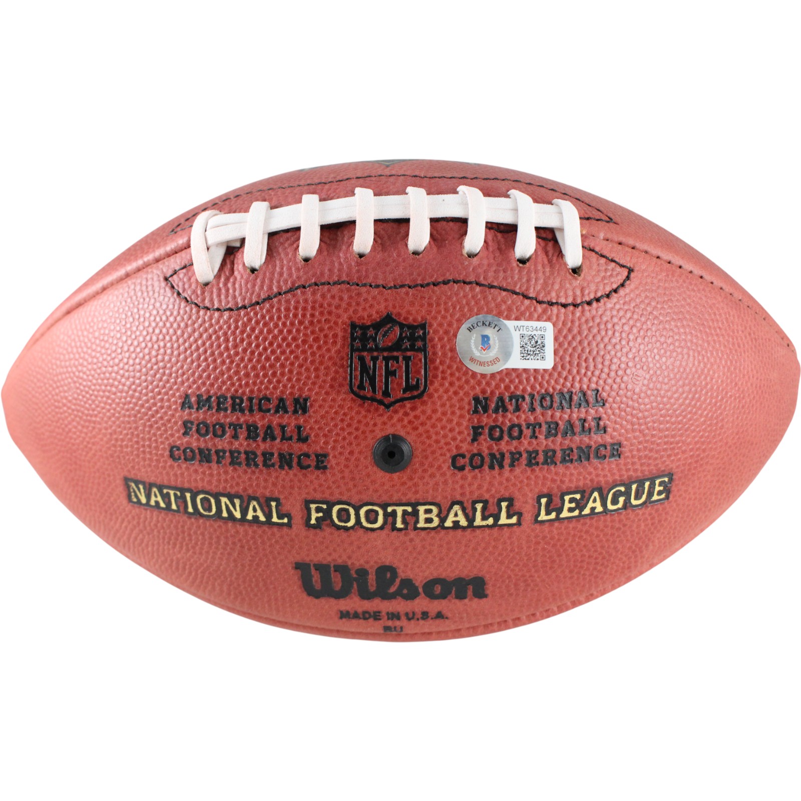 Randy Gradishar Autographed Denver Broncos Commemorative Football Beckett 59427 4 Randy Gradishar Autographed Denver Broncos Commemorative Football Beckett 59427