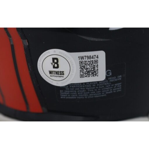 Randy Gradishar Autographed/Signed Denver Broncos Mini Helmet HOF Beckett 46934