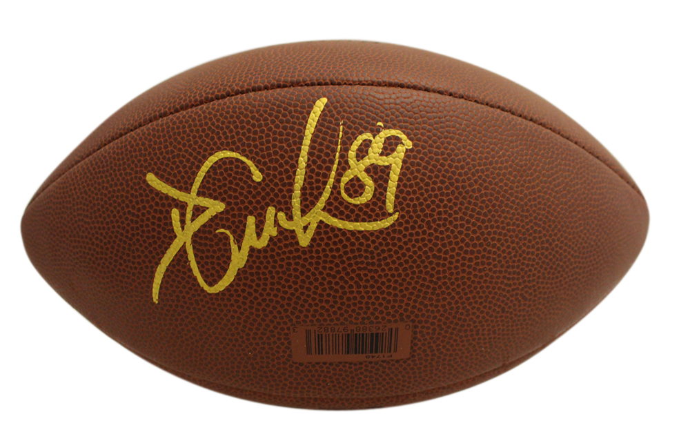 Daniel Graham Autographed Denver Broncos Super Grip Football Beckett