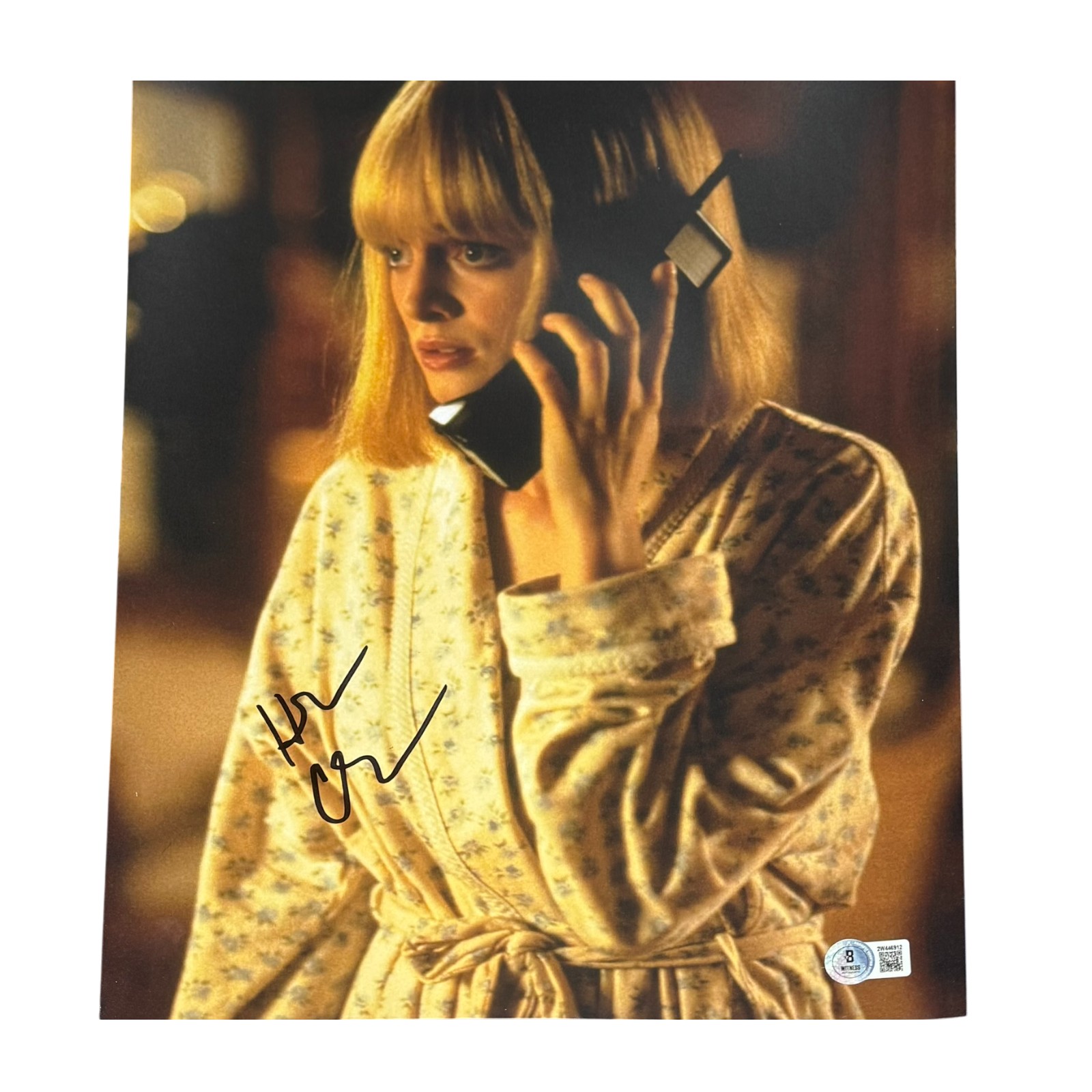 Heather Graham Autographed/Signed Scream 2 11x14 Photo Beckett 54323