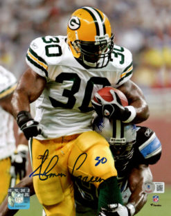 Ahman Green Autographed/Signed Green Bay Packers 8x10 Photo Beckett
