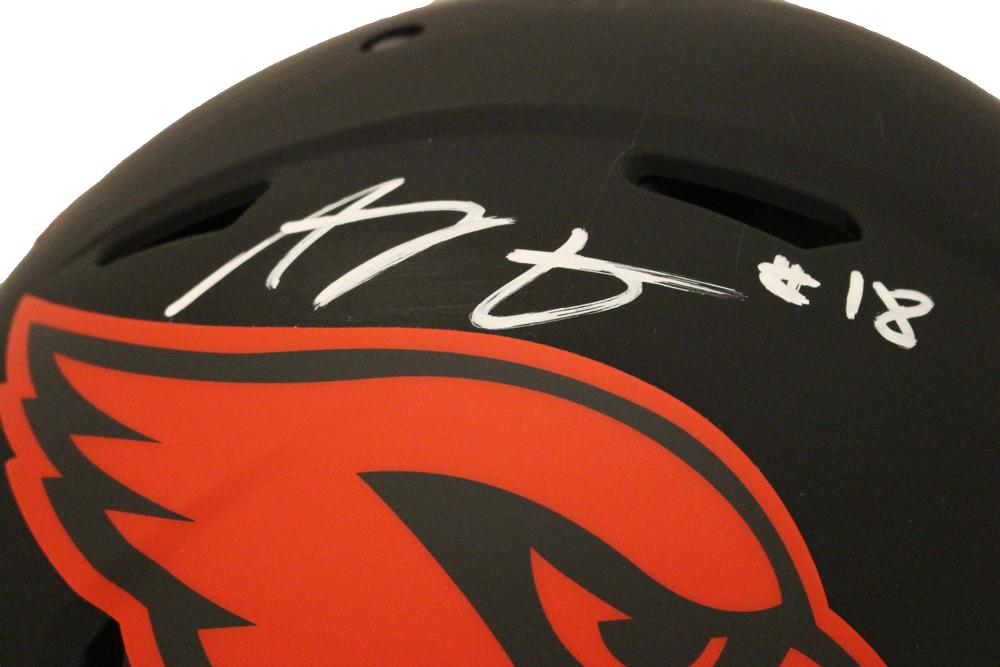 AJ Green Autographed Arizona Cardinals Authentic Eclipse Helmet BAS 32072
