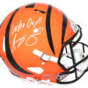 AJ Green Autographed Cincinnati Bengals Authentic Speed Helmet Who Dey BAS 24026