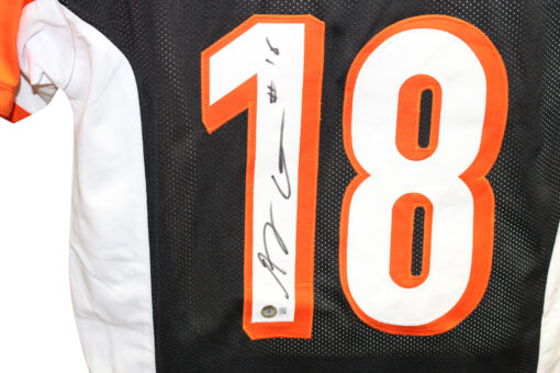 Aj Green Autographed/Signed Pro Style Black Jersey Beckett