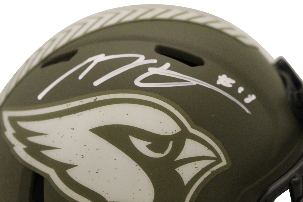 AJ Green Autographed Arizona Cardinals Salute Mini Helmet Beckett