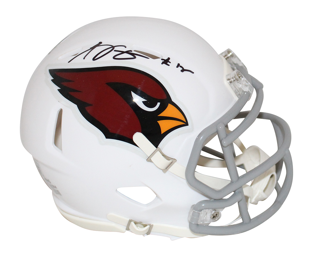 AJ Green Autographed/Signed Arizona Cardinals Speed Mini Helmet BAS 32069