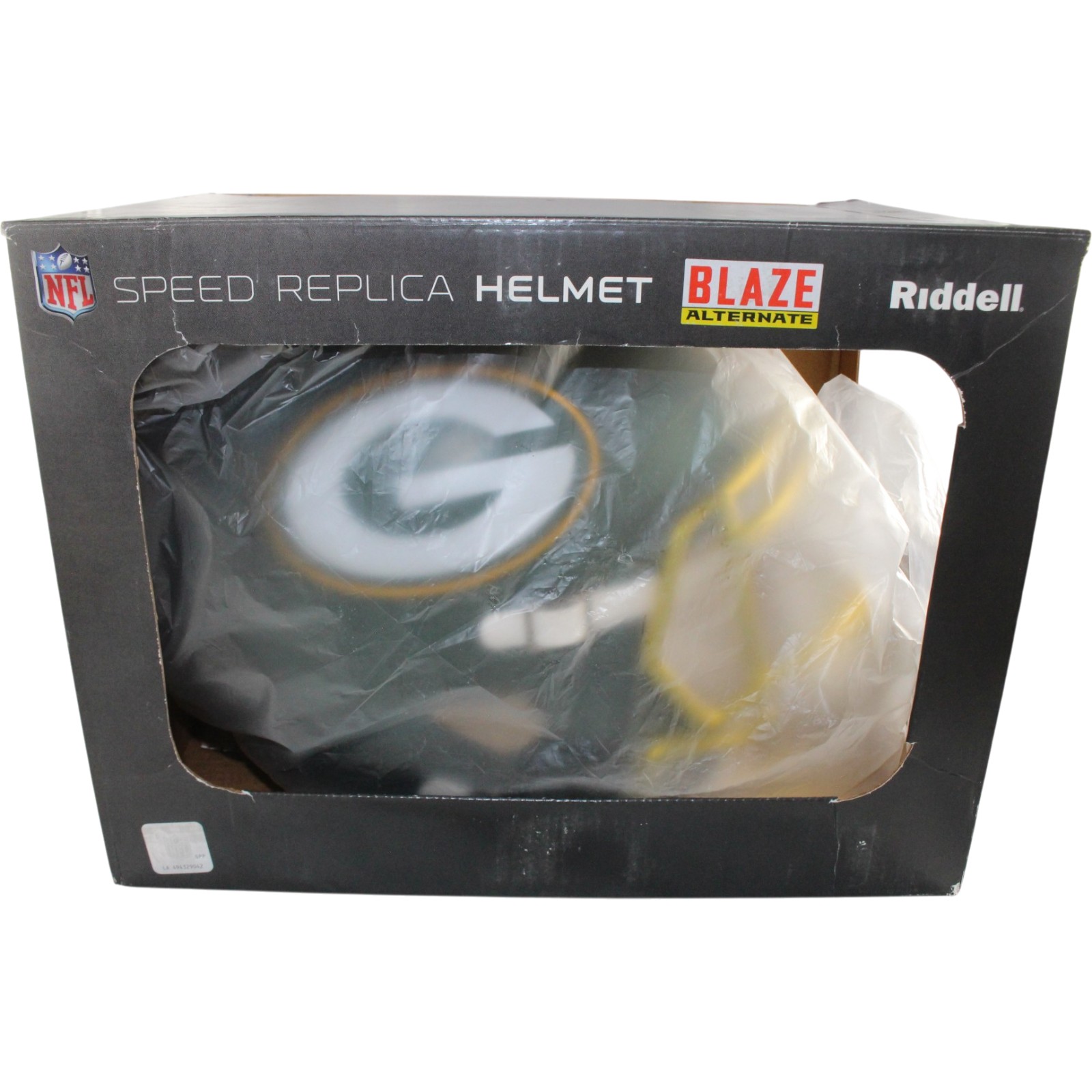 Green Bay Packers Full Size Replica Blaze Helmet Riddell New In Box 21172 6 Green Bay Packers Full Size Replica Blaze Helmet Riddell New In Box 21172