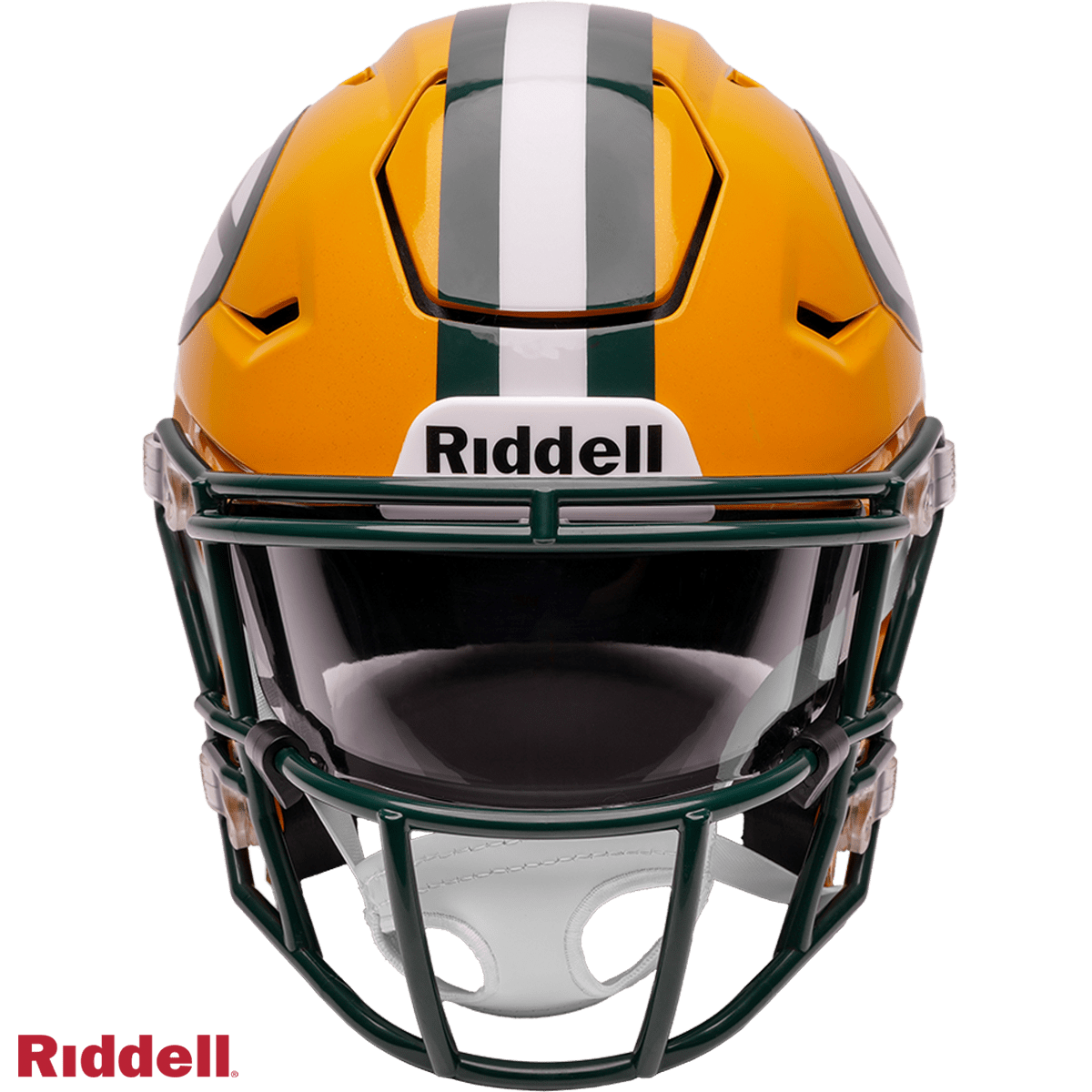 Green Bay Packers Riddell Mid-Size Midi Helmet New In Box 58231 3 Green Bay Packers Riddell Mid-Size Midi Helmet New In Box 58231