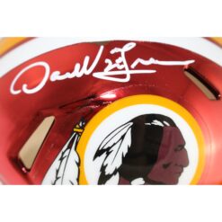 Darrell Green Autographed Washington Redskins Mini Helmet Chrome Beckett 51869