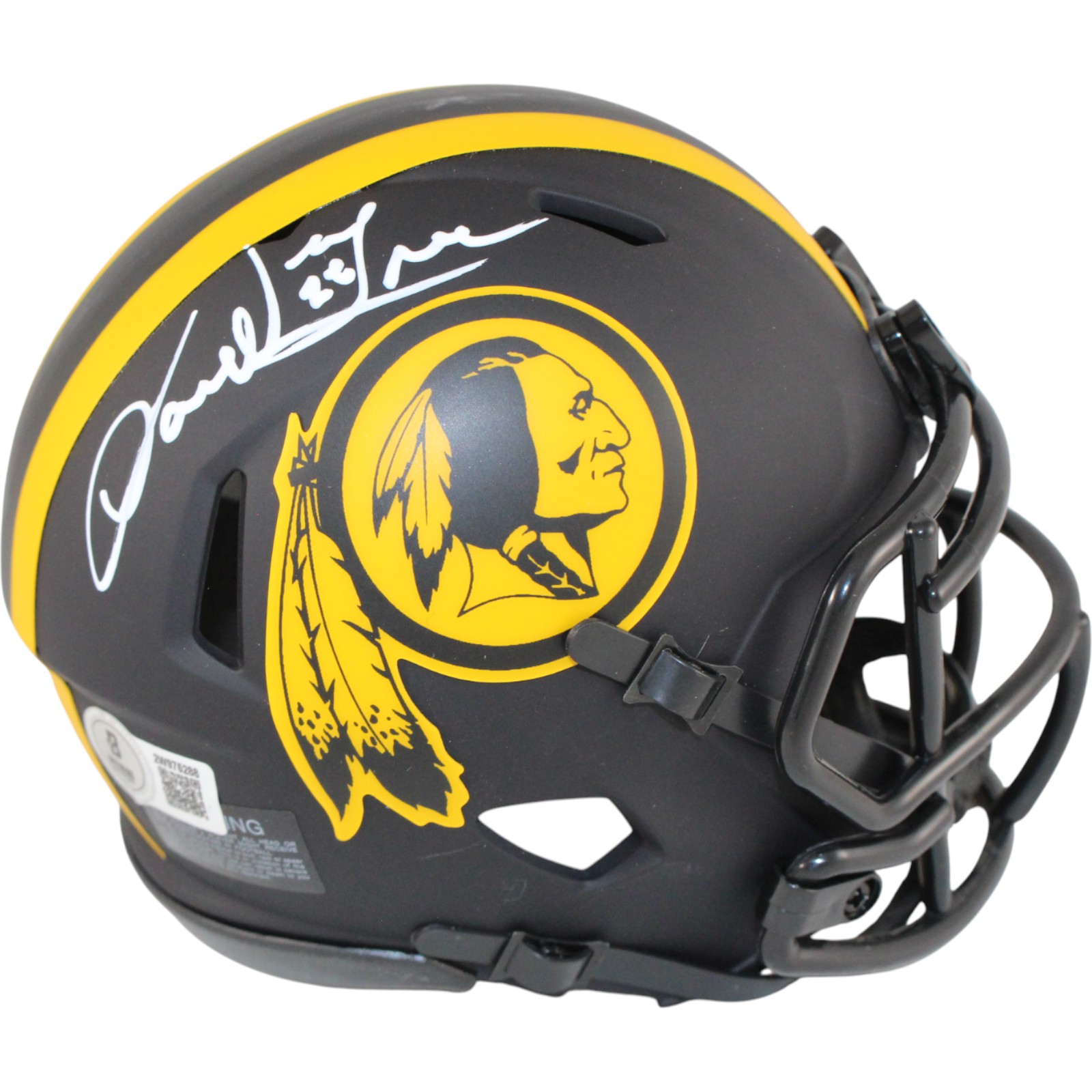 Darrell Green Autographed Washington Redskins Mini Helmet Eclipse Beckett 51854 1 Darrell Green Autographed Washington Redskins Mini Helmet Eclipse Beckett 51854