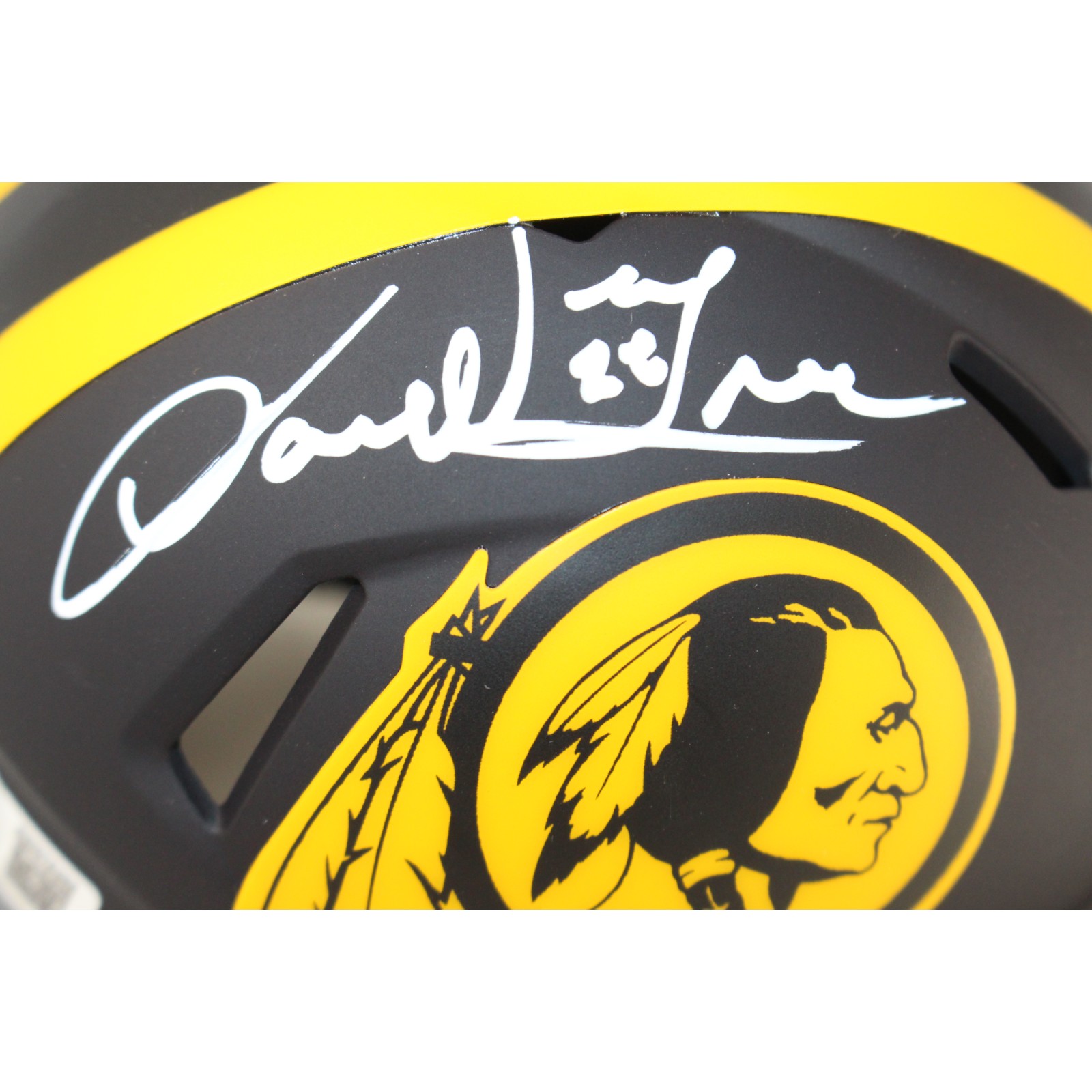 Darrell Green Autographed Washington Redskins Mini Helmet Eclipse Beckett 51854 2 Darrell Green Autographed Washington Redskins Mini Helmet Eclipse Beckett 51854