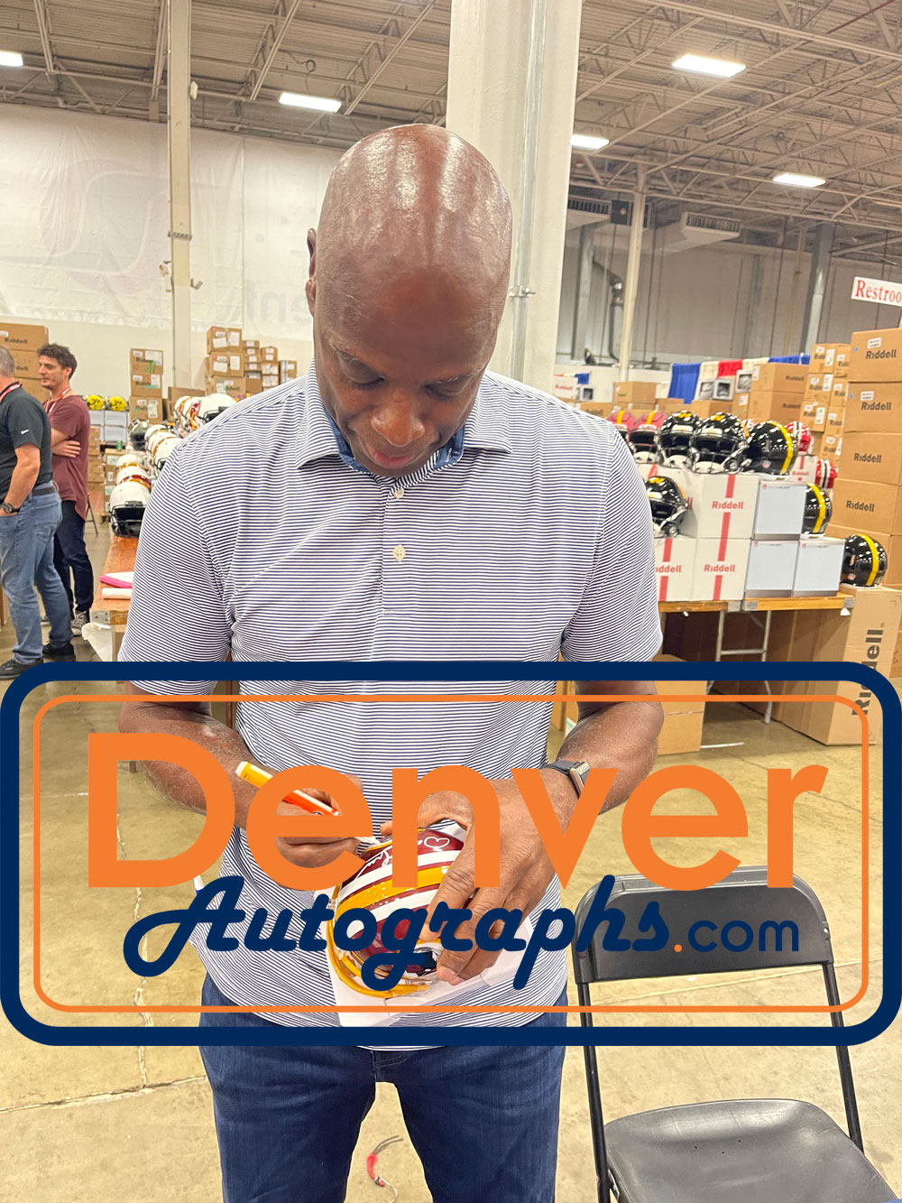 Darrell Green Autographed Washington Redskins Mini Helmet VSR4 HOF Beckett 51850 5 Darrell Green Autographed Washington Redskins Mini Helmet VSR4 HOF Beckett 51850