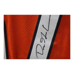 Dre Greenlaw Autographed/Signed Pro Style Orange XL Jersey Beckett 50982