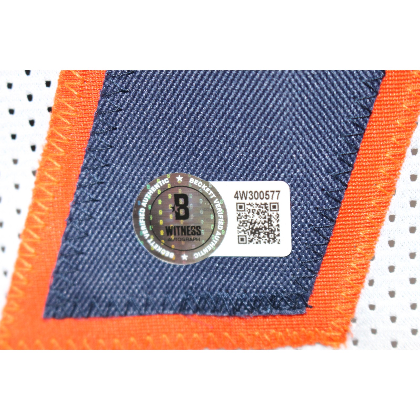 Dre Greenlaw Autographed Pro Style Size XL White Jersey Beckett Witness 54671 3 Dre Greenlaw Autographed Pro Style Size XL White Jersey Beckett Witness 54671